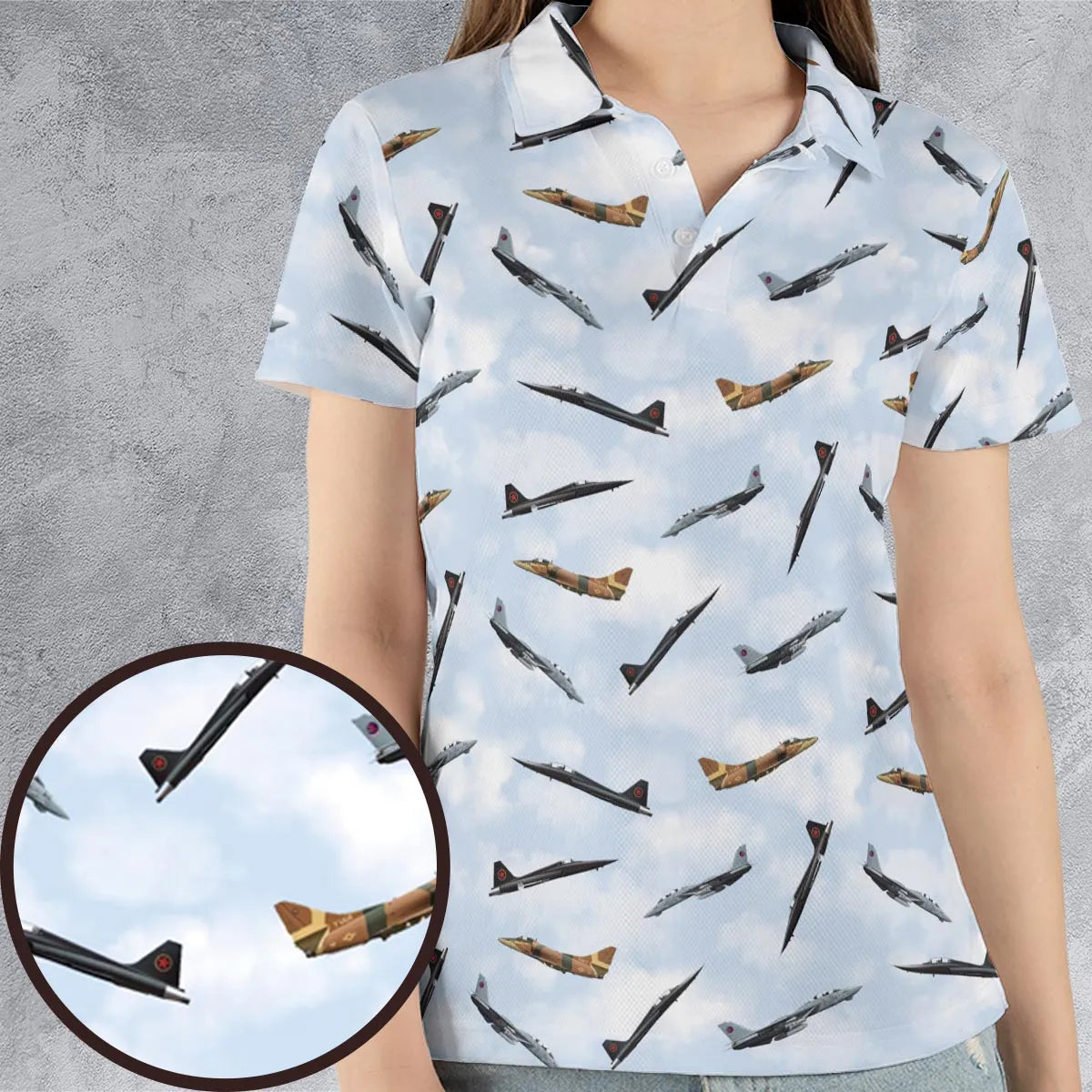 AOP Men/Women Polo Shirt - BFRWYQ3F
