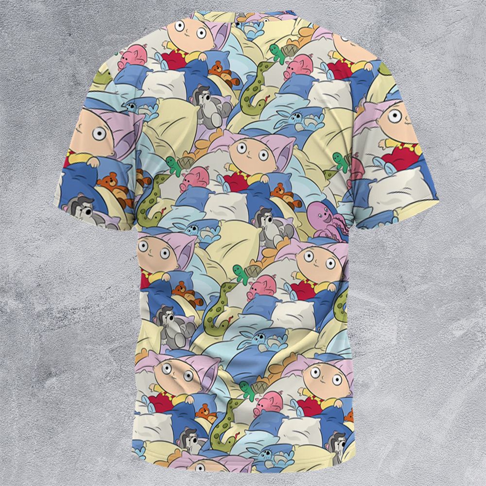 All-Over Print Unisex T-Shirt - XVGGQV4B -  - 4