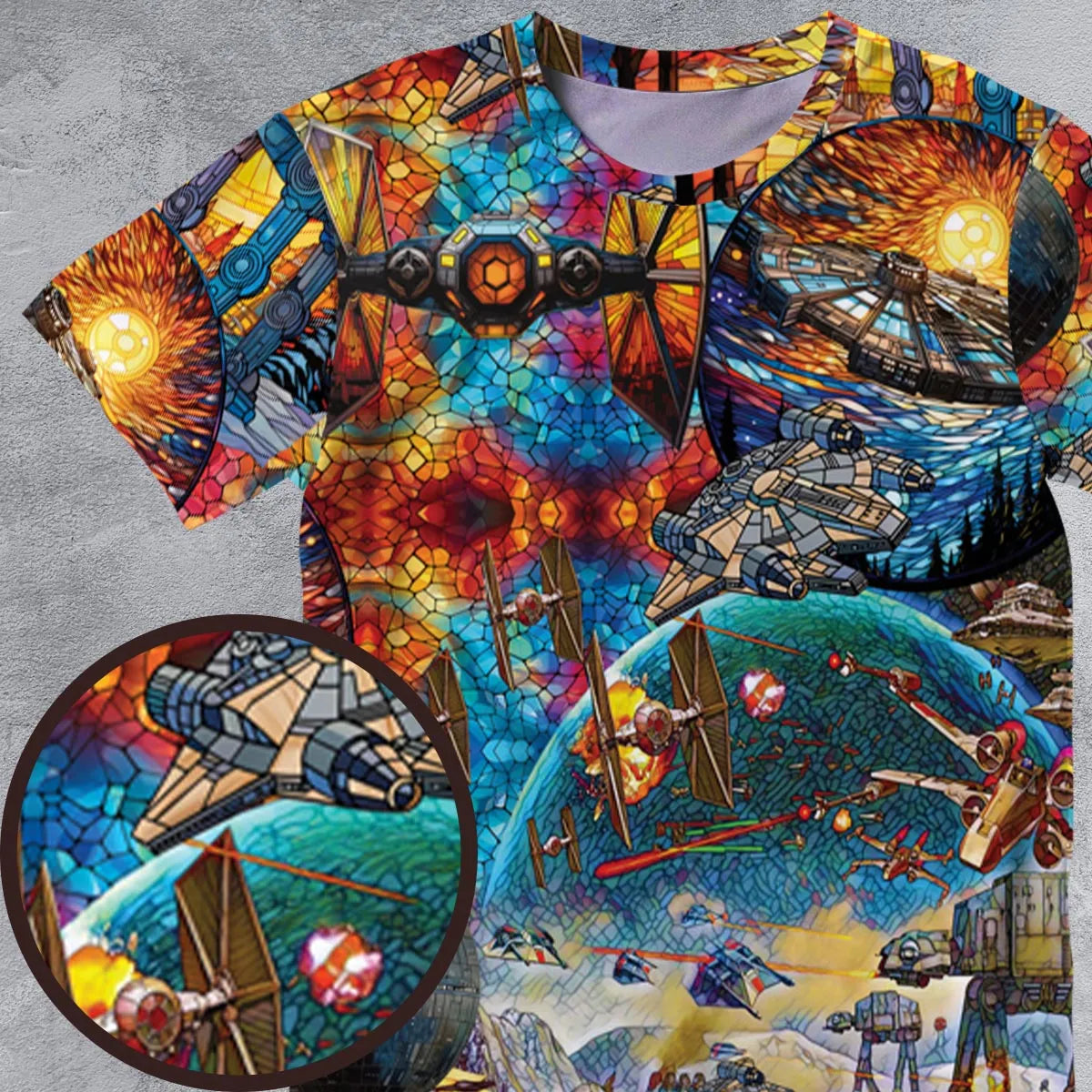 All-Over Print Unisex T-Shirt - 5HW79GQN