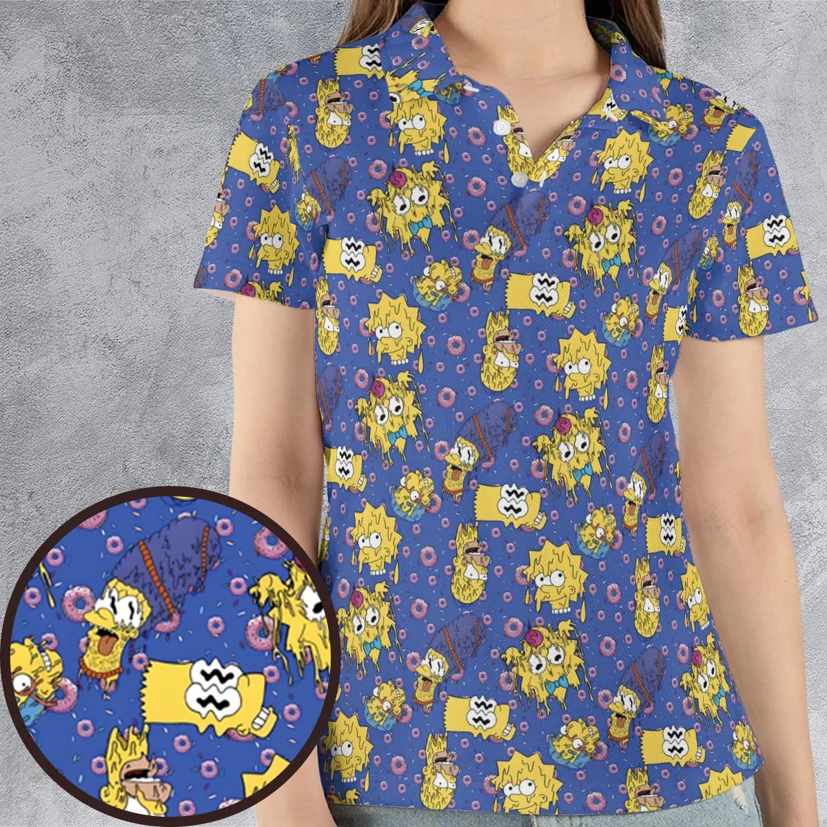 AOP Men/Women Polo Shirt - JRFTHK19