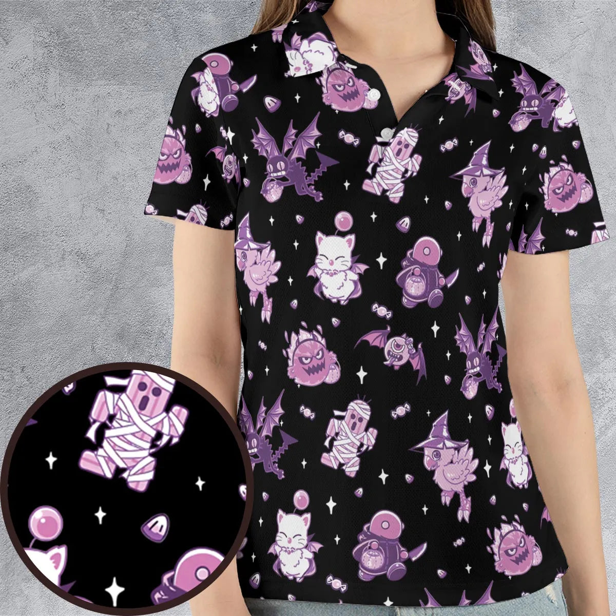 AOP Men/Women Polo Shirt - A789TBQ3