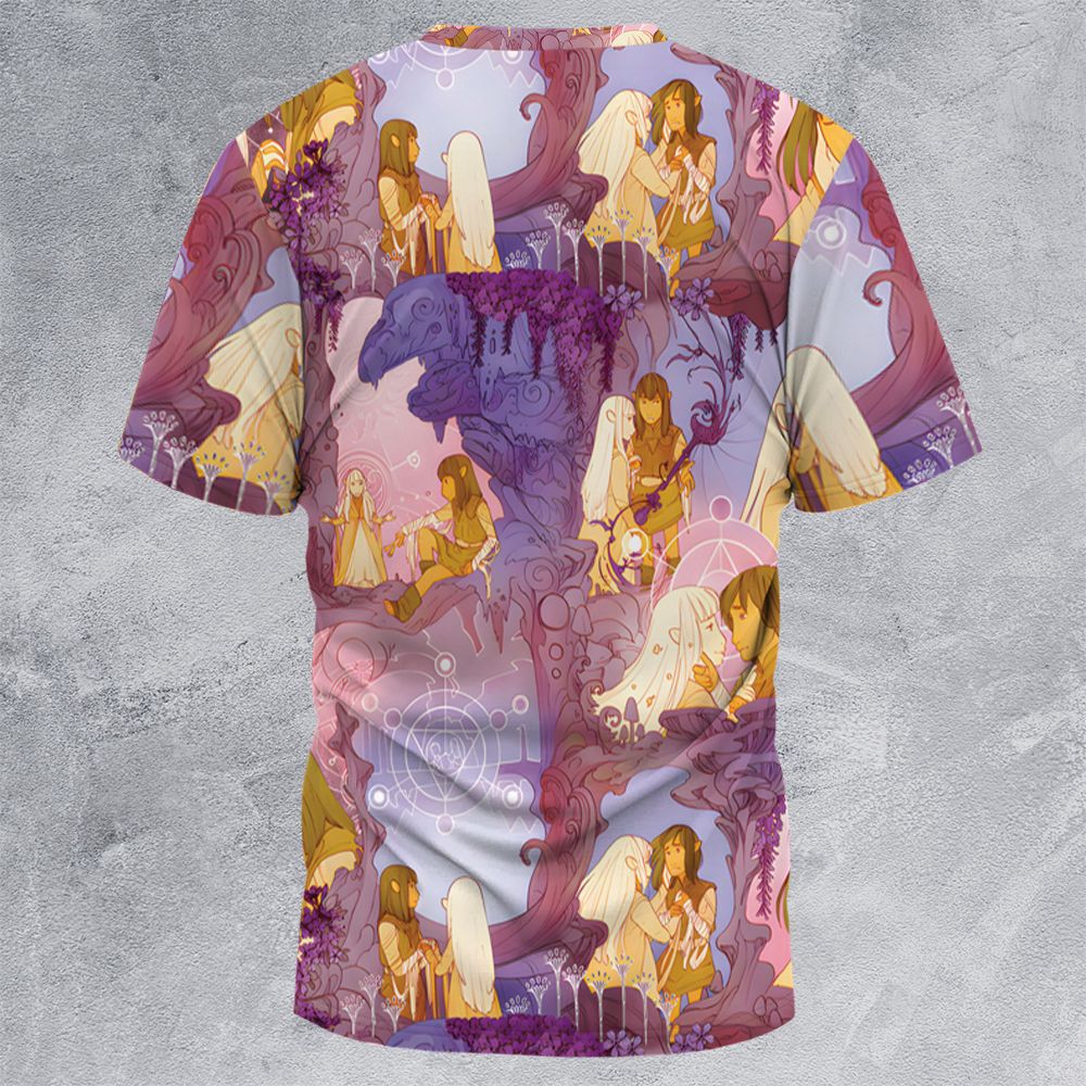 All-Over Print Unisex T-Shirt - 13HGDC7K -  - 4