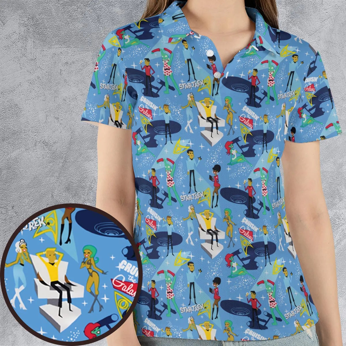 AOP Men/Women Polo Shirt - DLSZ6WWT