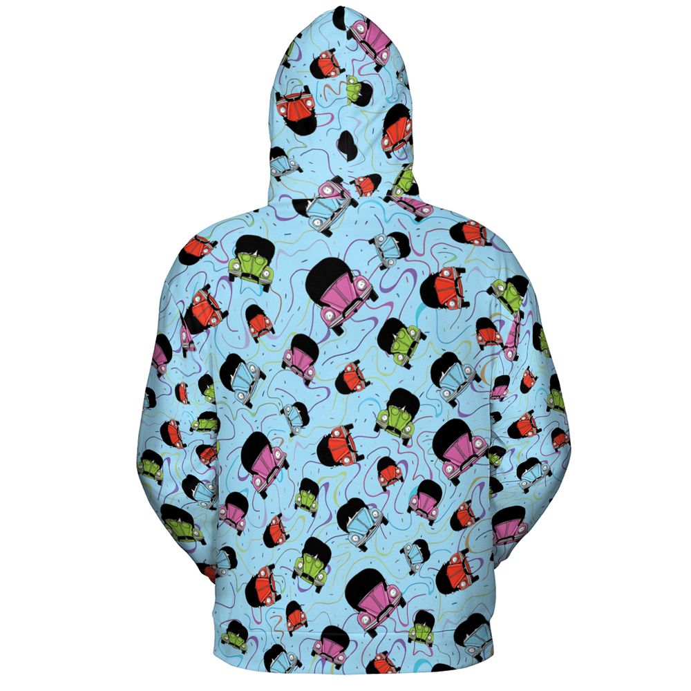 All-over Print Hoodie - 2293D3QS -  - 4