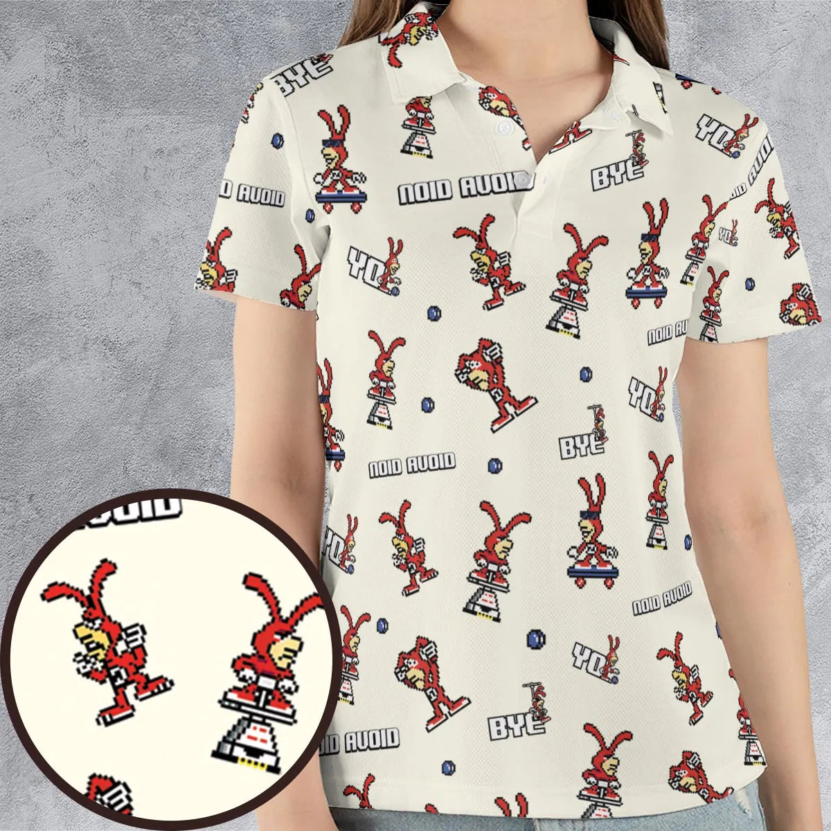 AOP Men/Women Polo Shirt - NHH2ZBXN