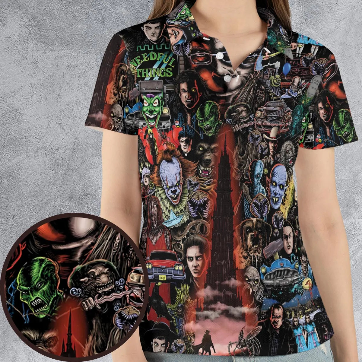 AOP Men/Women Polo Shirt - XDHK69GP
