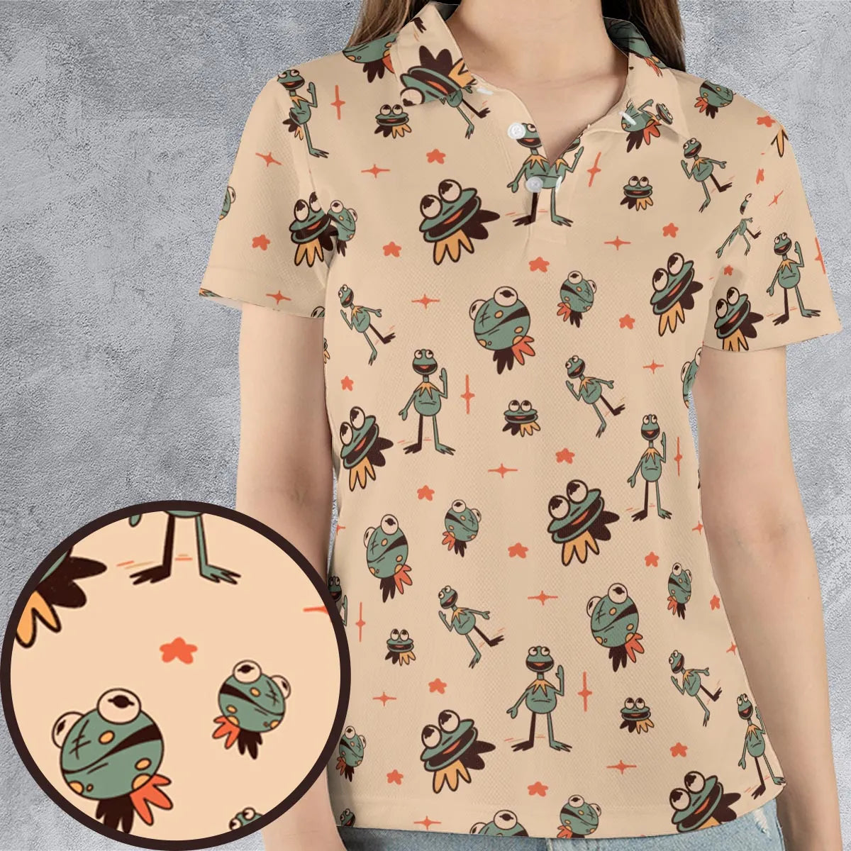 AOP Men/Women Polo Shirt - A9YNY6AN