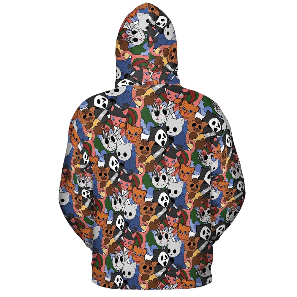 All-over Print Hoodie - 75UBXMMF -  - 4