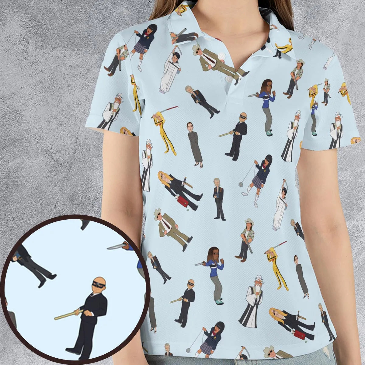 AOP Men/Women Polo Shirt - FRC3L3MP