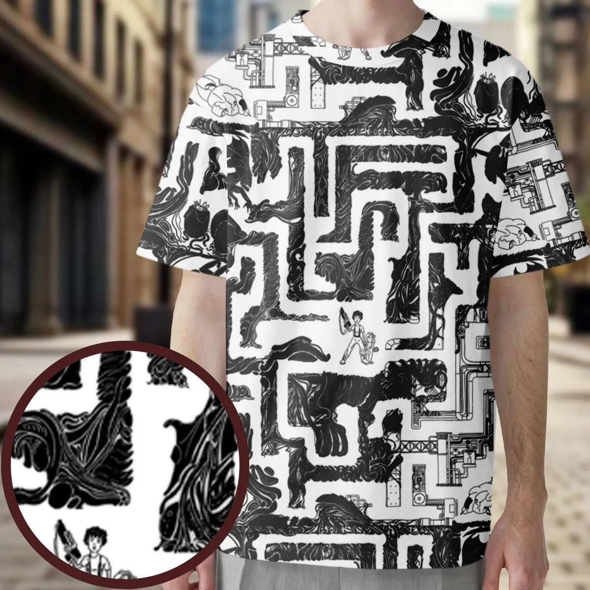 All-Over Print Unisex T-Shirt - 8L6KDU2A