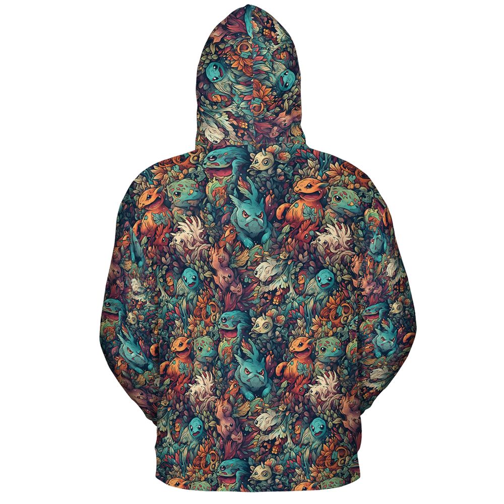 All-over Print Hoodie - 19MCDB11 -  - 4