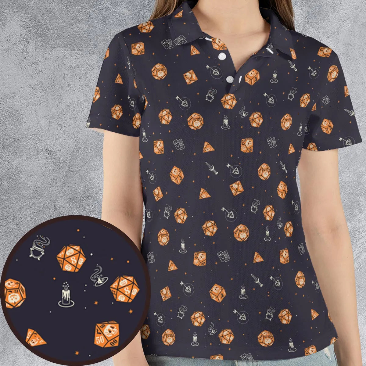 AOP Men/Women Polo Shirt - 9CGMV5J7