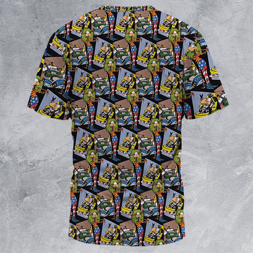 All-Over Print Unisex T-Shirt - KEFK9ZQG -  - 4