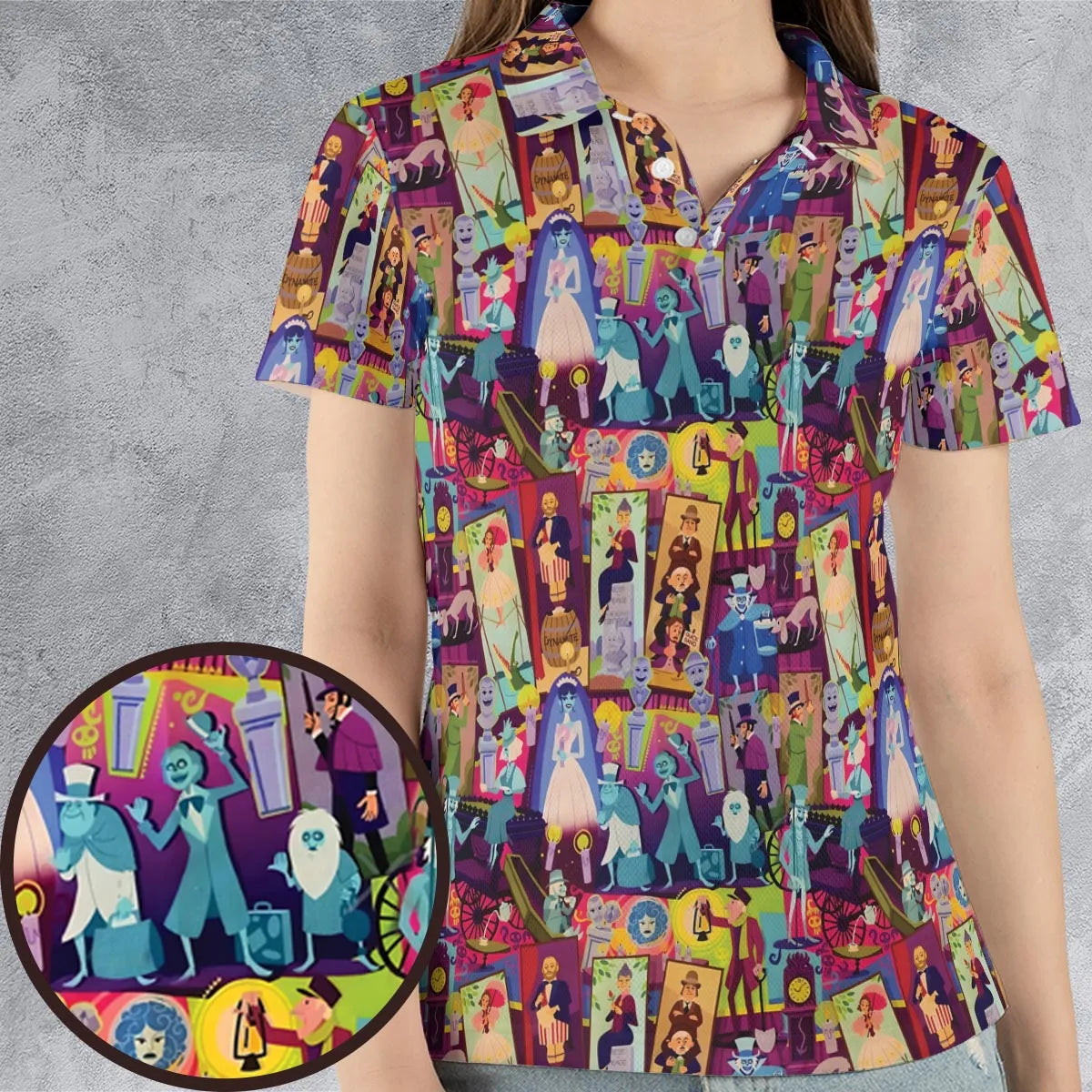AOP Men/Women Polo Shirt - NXQK81KA