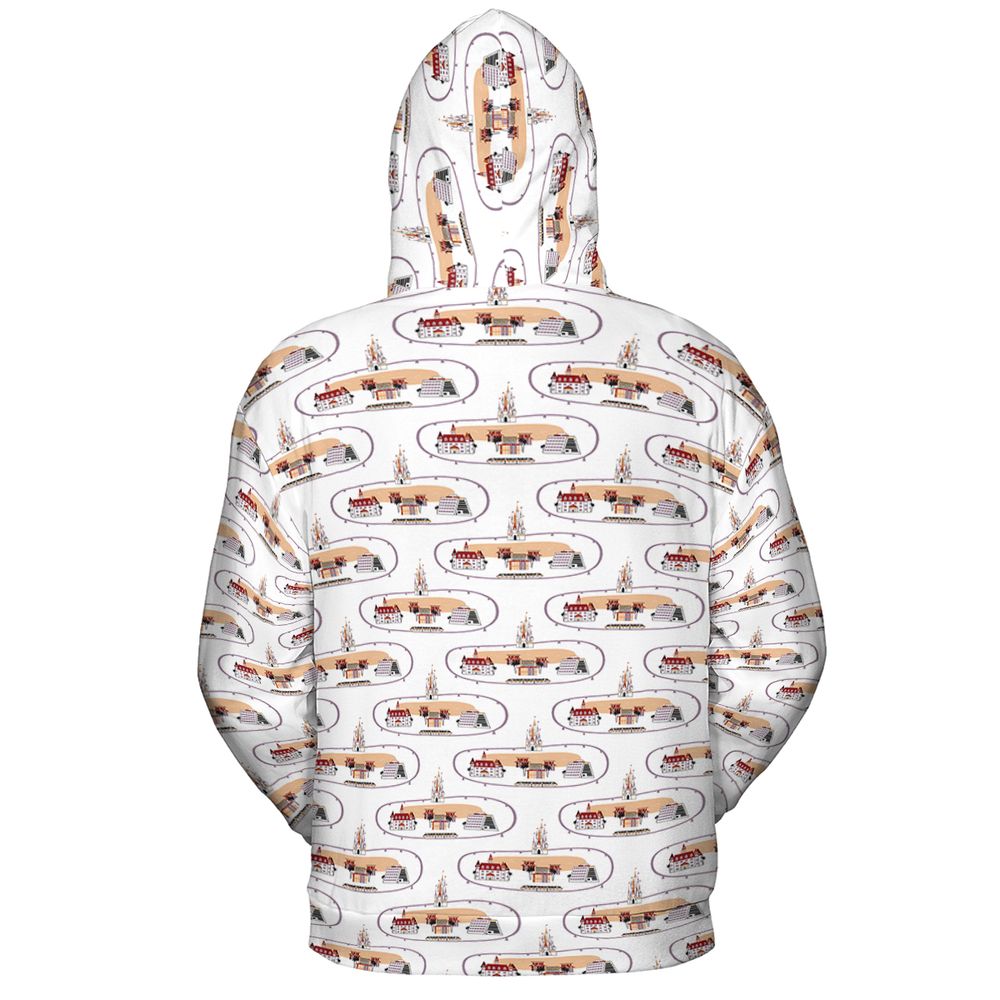 All-over Print Hoodie - XJQ9UVKU -  - 4