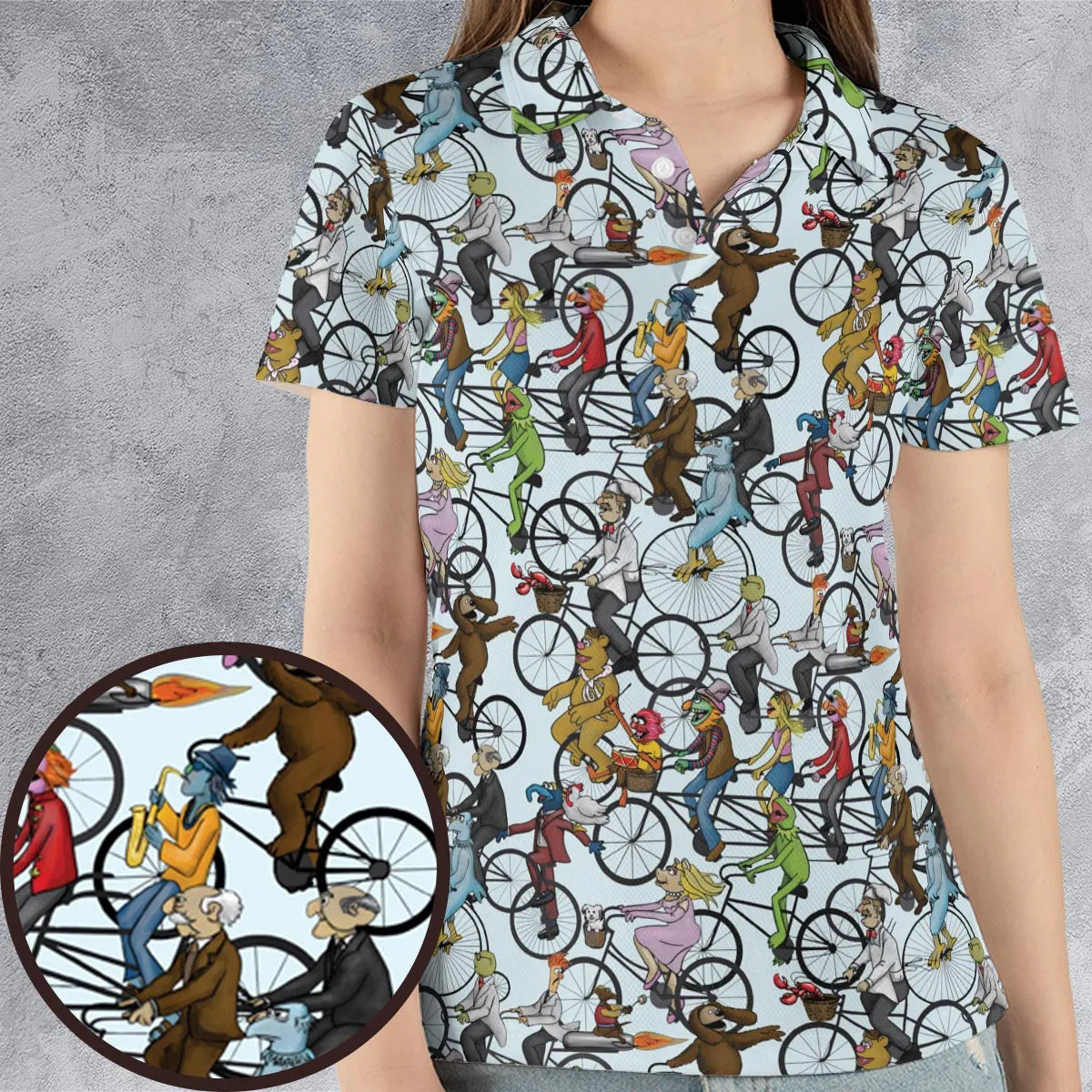 AOP Men/Women Polo Shirt - CLQT193Q