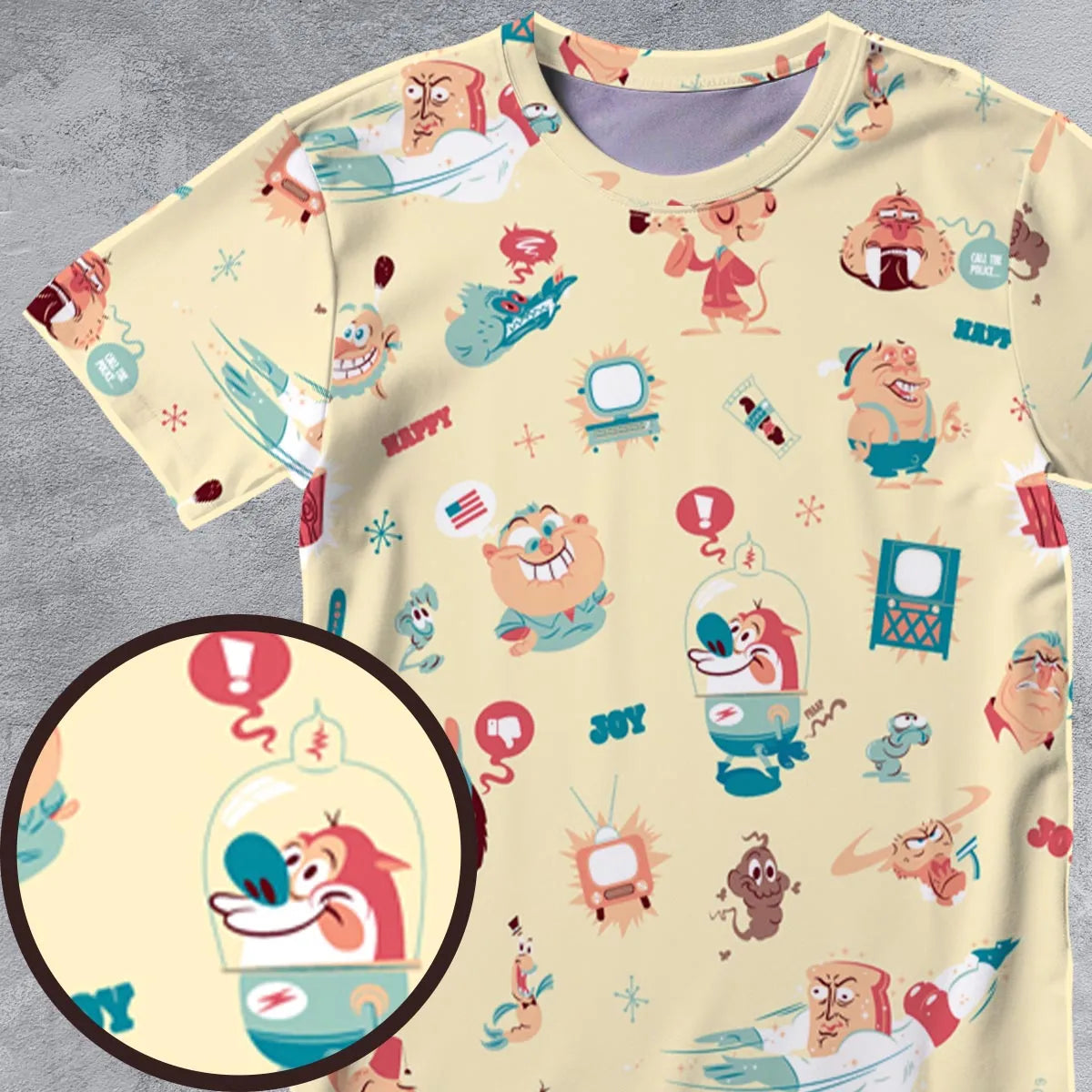 All-Over Print Unisex T-Shirt - VX96YX5J