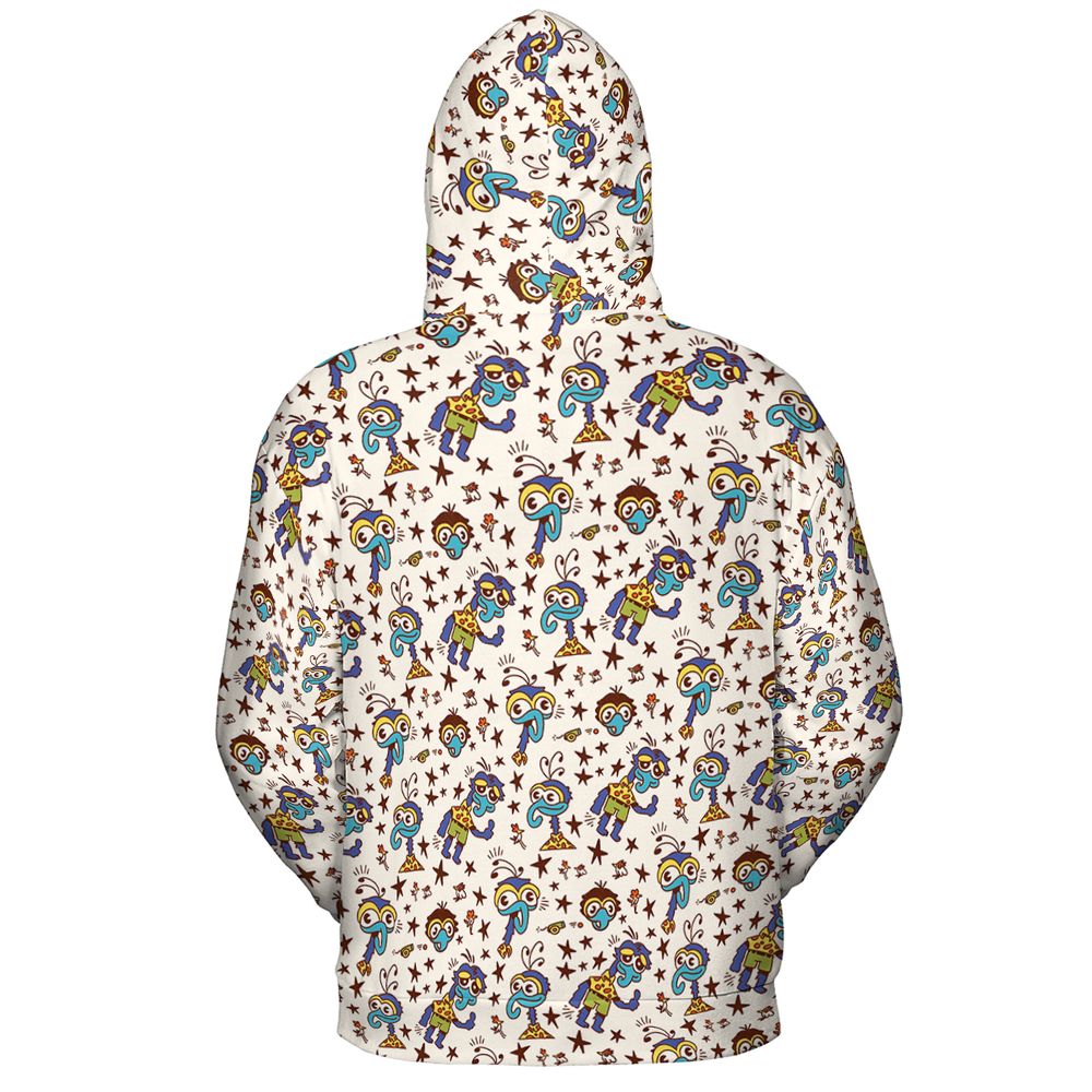 All-over Print Hoodie - R6ABMJVU -  - 4