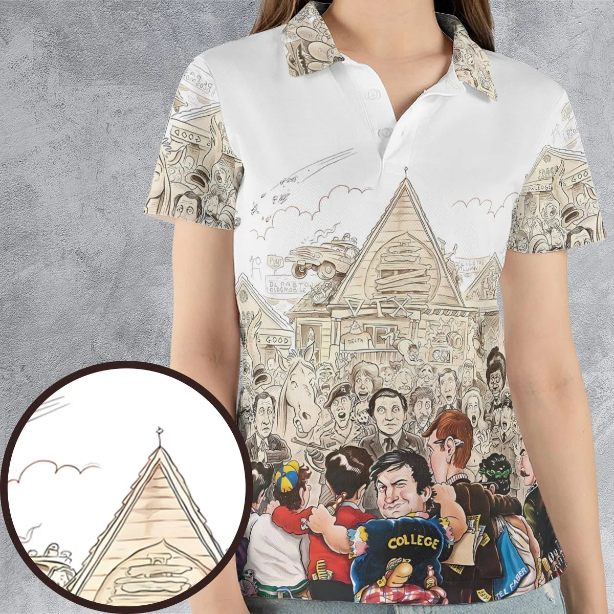 AOP Men/Women Polo Shirt - FPNA57E8