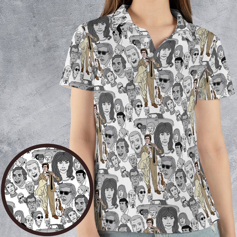 AOP Men/Women Polo Shirt - VQVMYLHV -  - 4