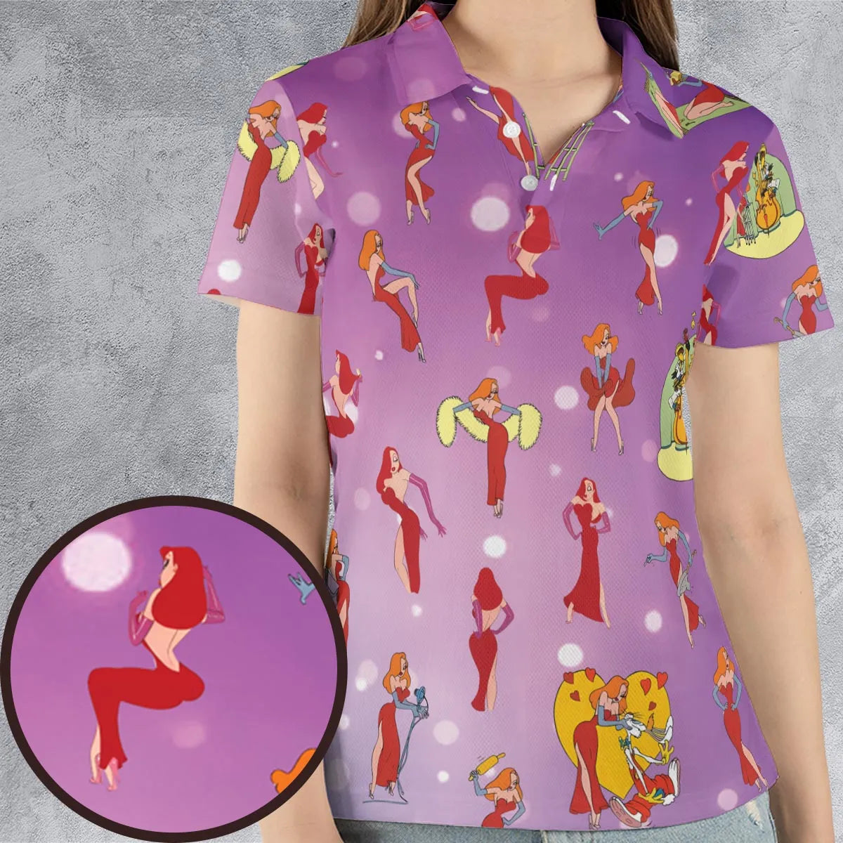AOP Men/Women Polo Shirt - NZ6J9Z85