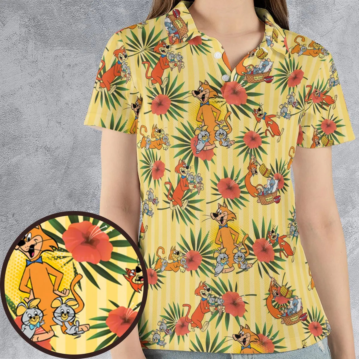 AOP Men/Women Polo Shirt - V7BGBMBP