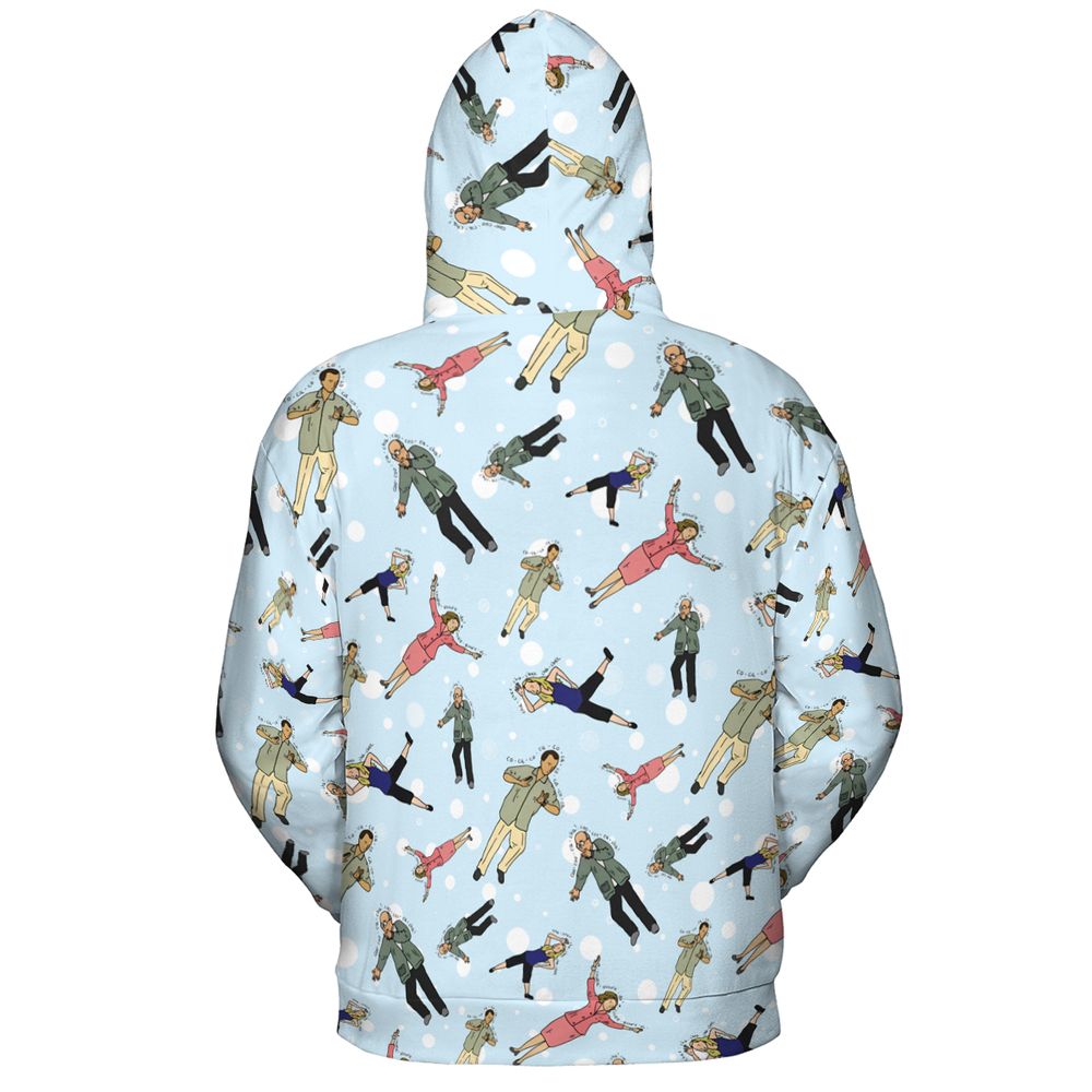 All-over Print Hoodie - YHQH164V -  - 4