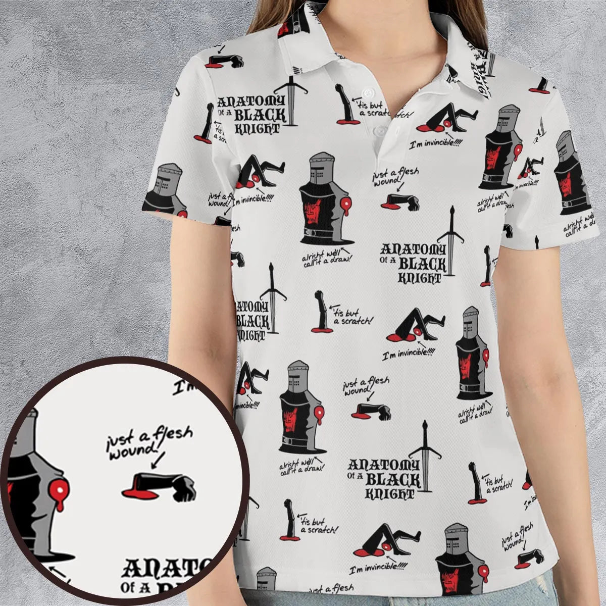 AOP Men/Women Polo Shirt - 16PEALPJ
