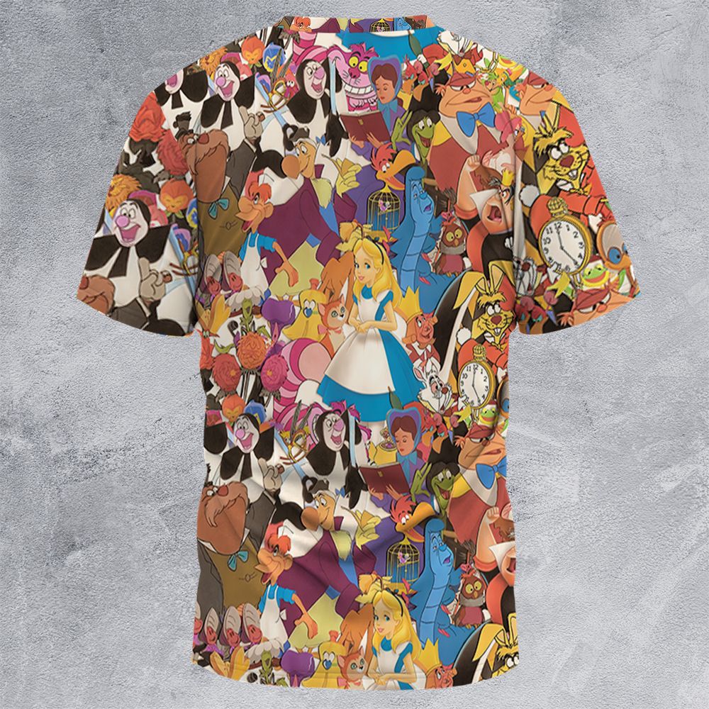 All-Over Print Unisex T-Shirt - H5DHG5ZY -  - 4