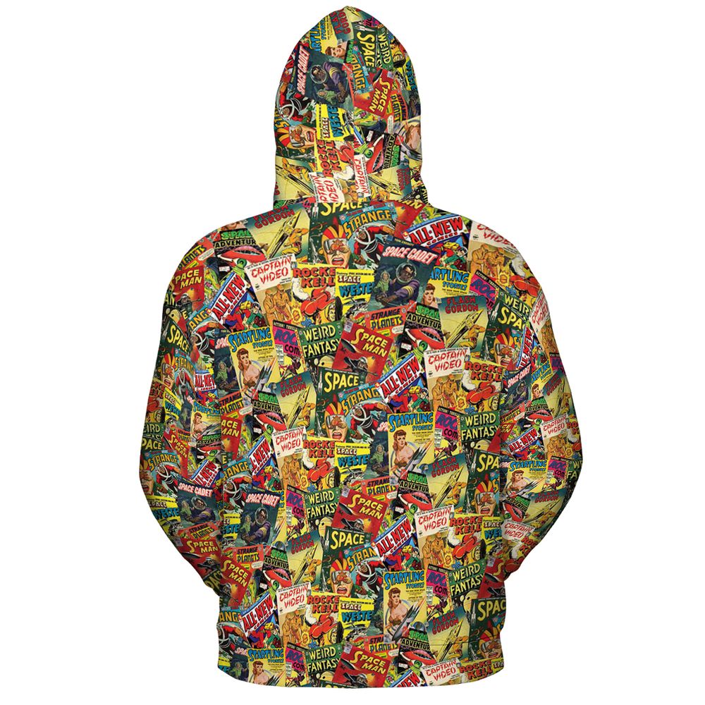 All-over Print Hoodie - 54Q5YVS3 -  - 4