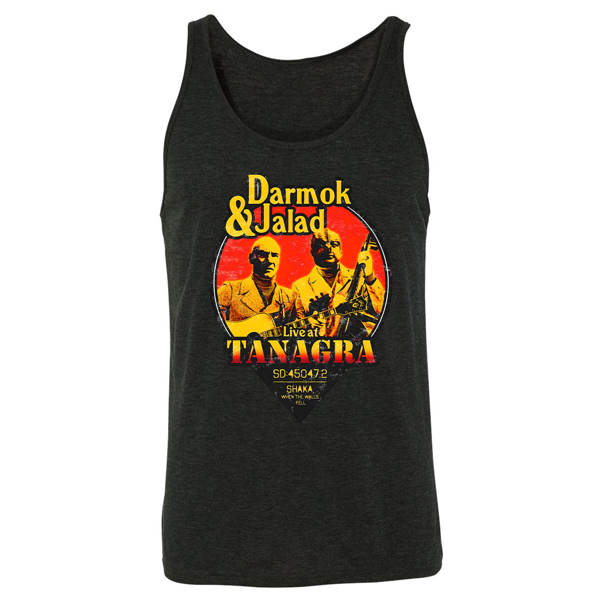 Unisex Jersey Tank - 7EN1RM1S - Charcoal Black Triblend - 5