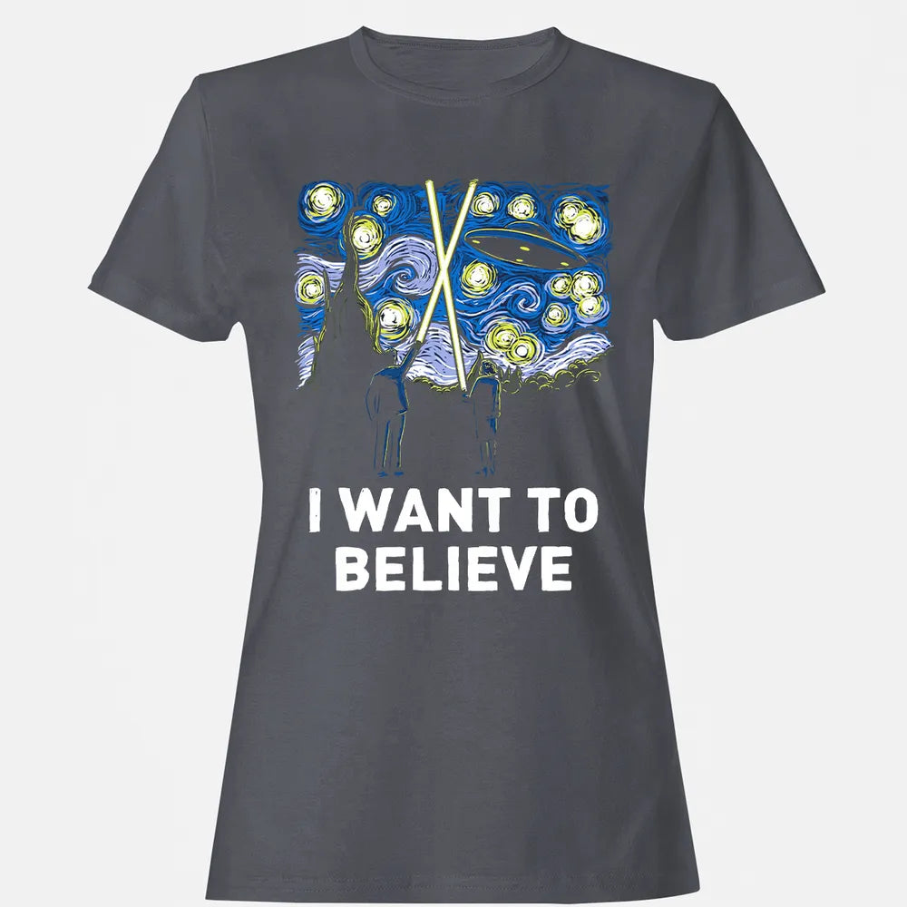I Want To Believe Women's T-shirt