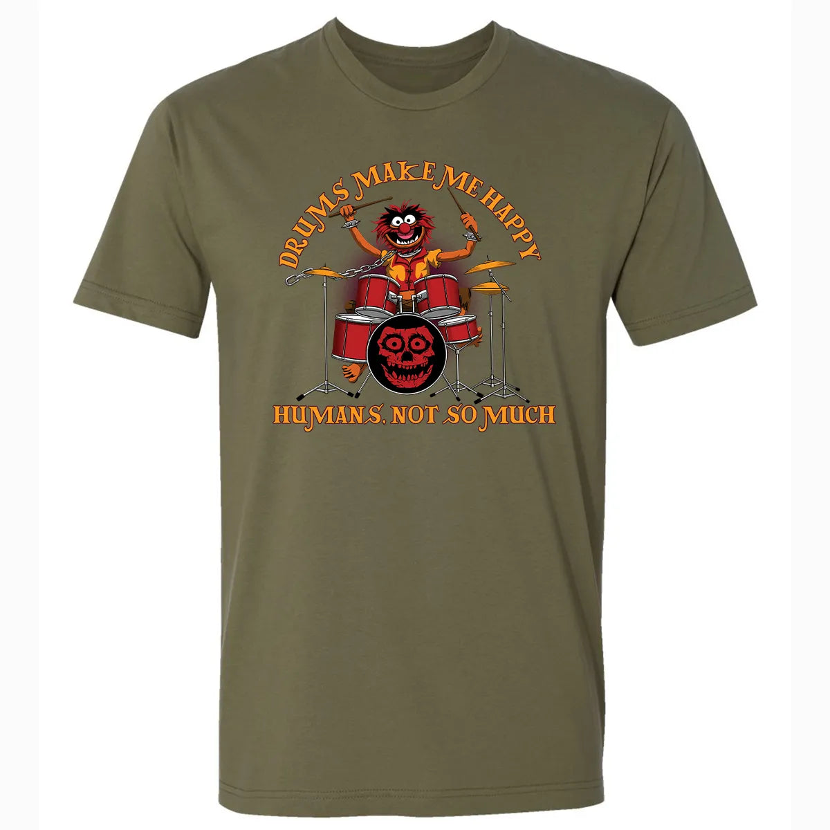 Drums Make Me Happy Premium Unisex T-shirt