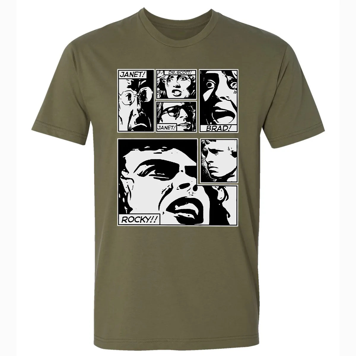Janet! Brad! Rocky! Premium Unisex T-shirt