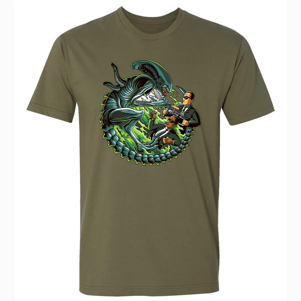 Men vs Alien Premium Unisex T-shirt