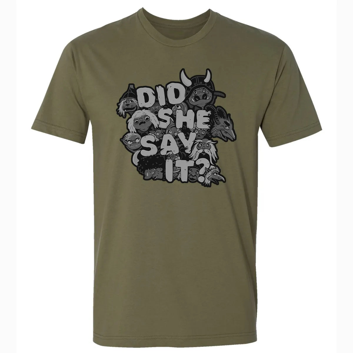 Did She Say It Premium Unisex T-shirt