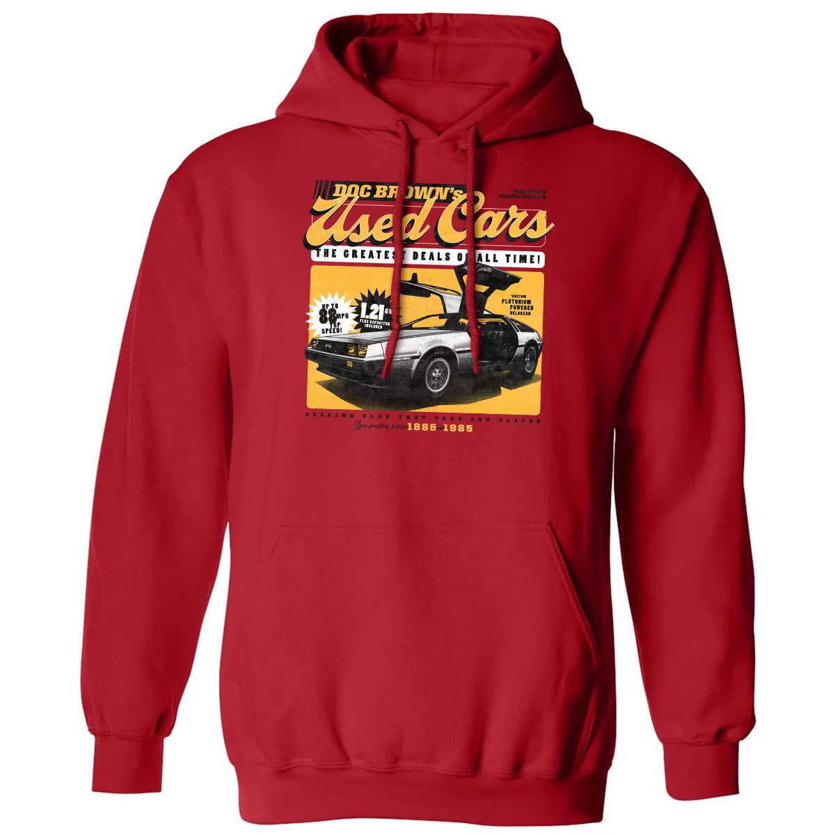 Doc Brownâ€™s Used Cars Classic Unisex Hoodie