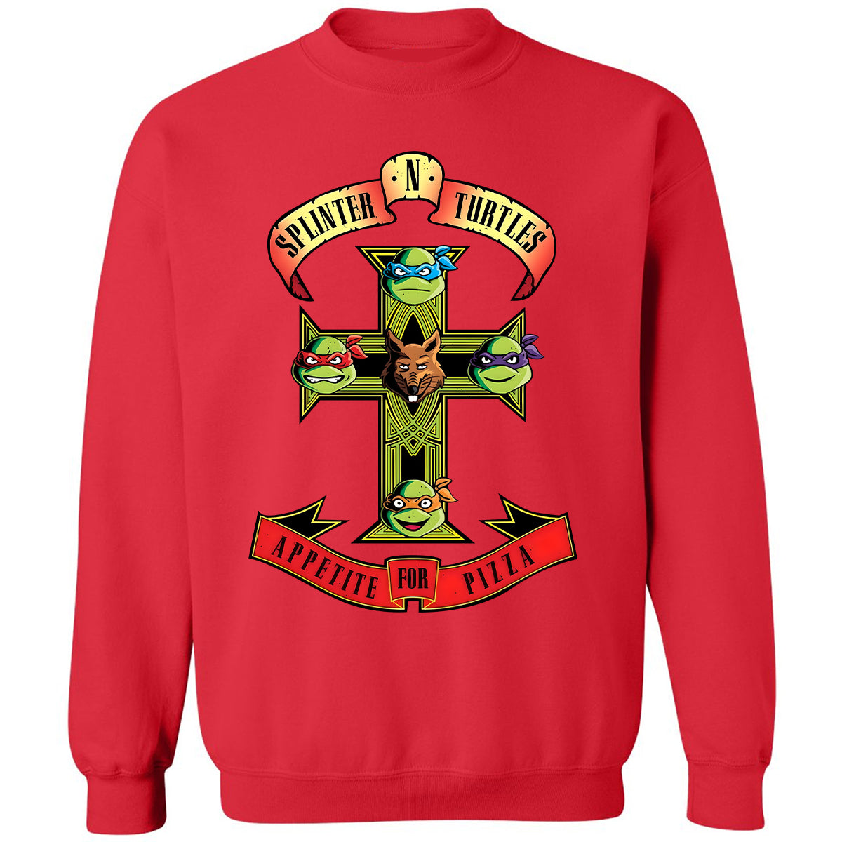 Classic Unisex Sweatshirt - EBAXKTPT - Red - 5