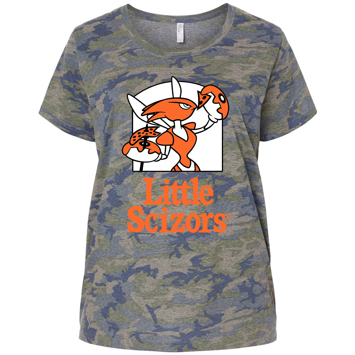 Ladies Curvy Jersey - UZMY12UW - Vintage Camo - 5