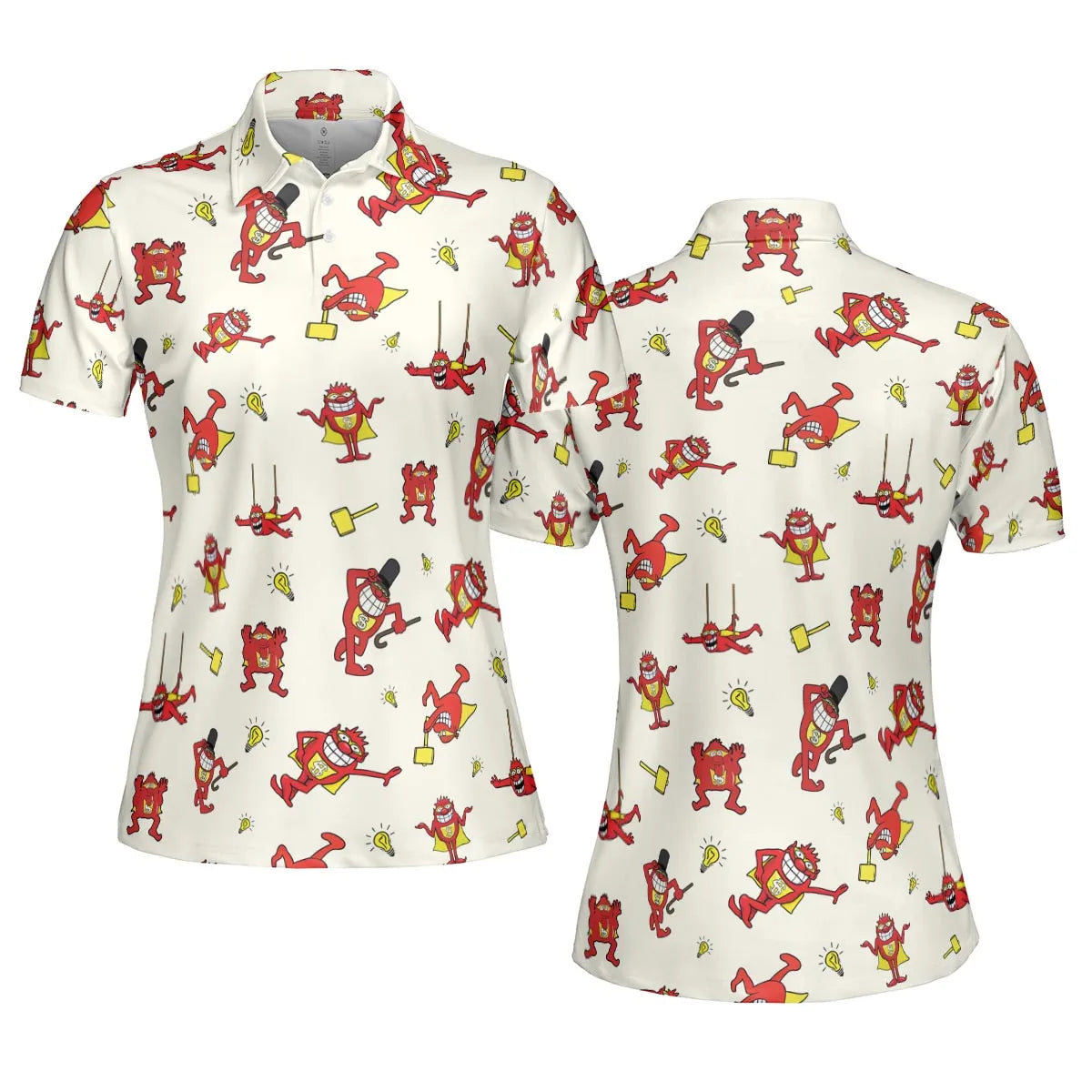 AOP Men/Women Polo Shirt - MQ7DNN6H