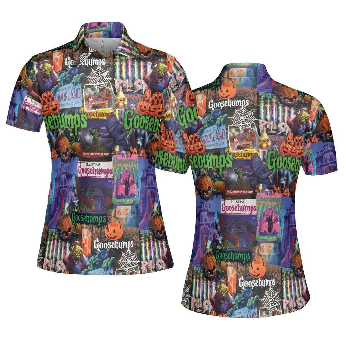 AOP Men/Women Polo Shirt - E3FSKLTS