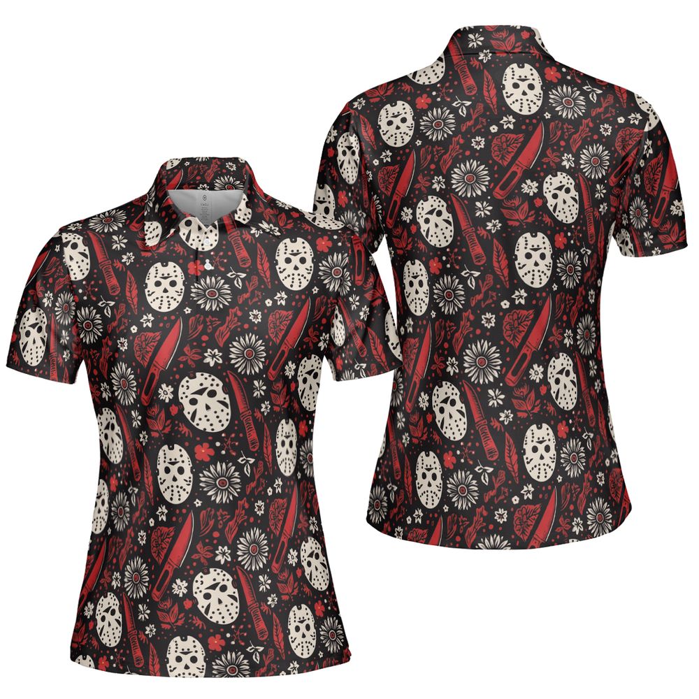 AOP Men/Women Polo Shirt - PVA2D4EA -  - 5