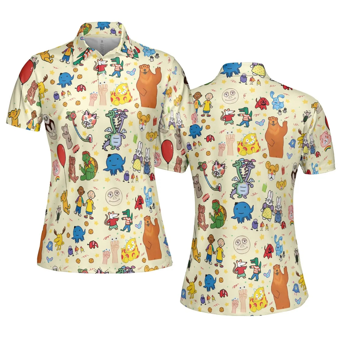 AOP Men/Women Polo Shirt - F3VTC8G3