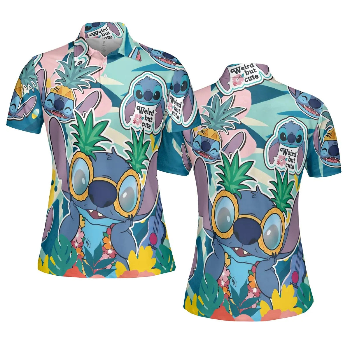 AOP Men/Women Polo Shirt - VP351DBR