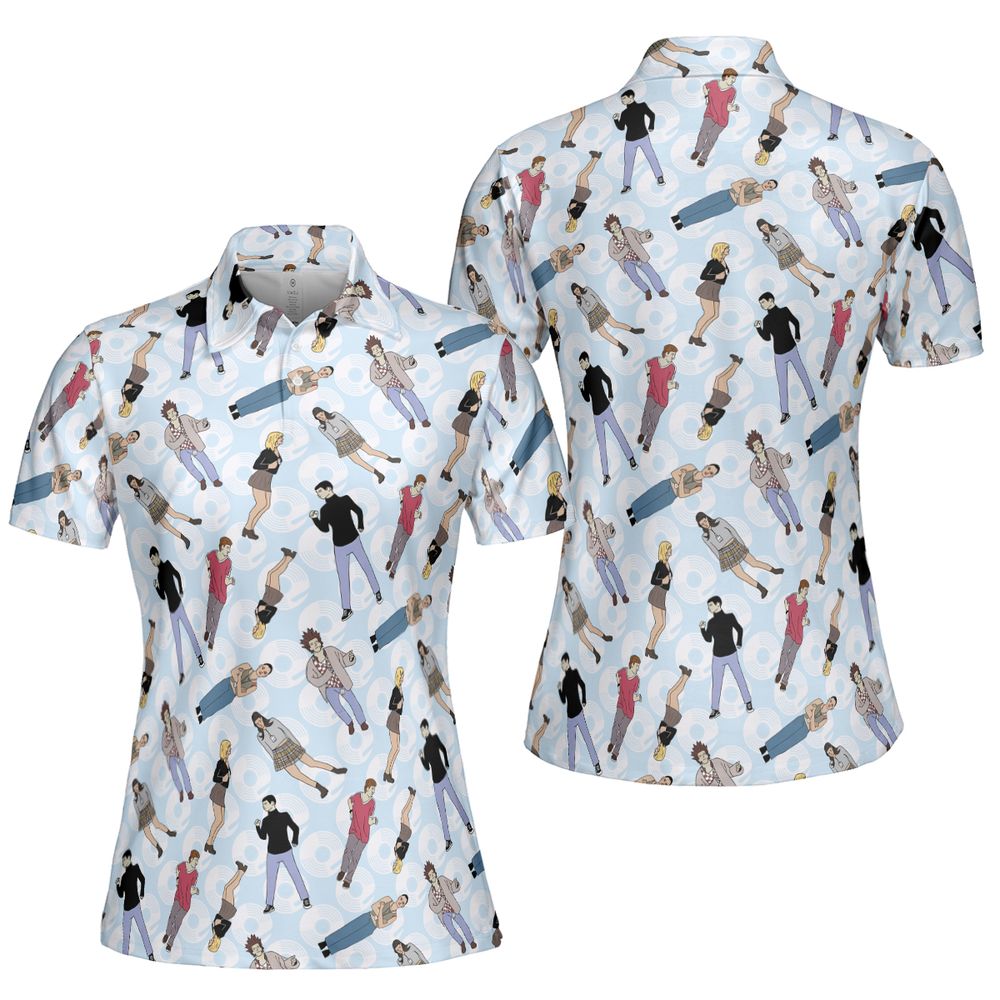 AOP Men/Women Polo Shirt - E2BTM554 -  - 5