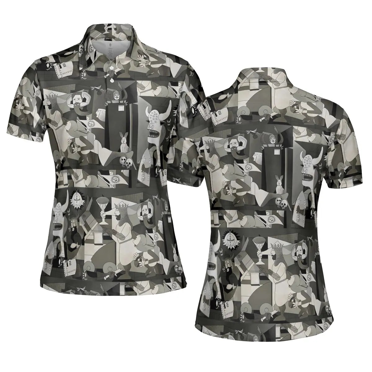 AOP Men/Women Polo Shirt - Q4C2AJTT