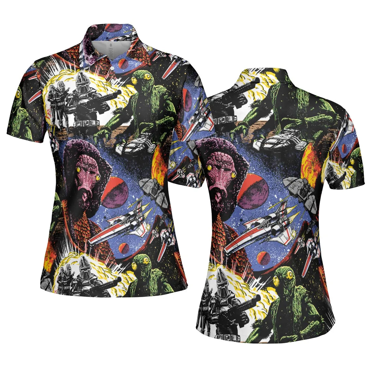 AOP Men/Women Polo Shirt - YRNXW7C7