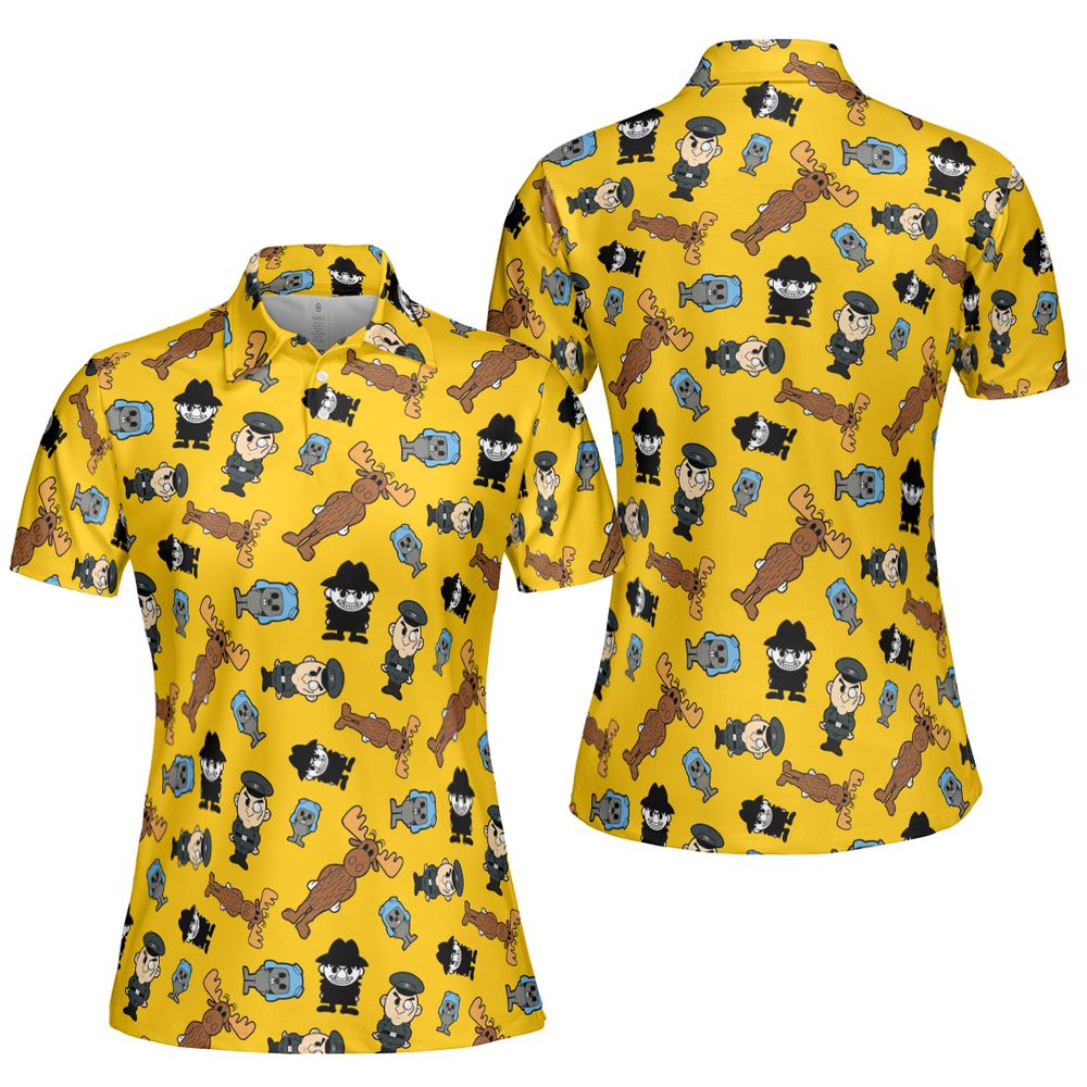AOP Men/Women Polo Shirt - X76NY5C3 -  - 5