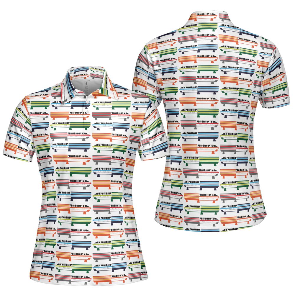AOP Men/Women Polo Shirt - 77PPL5BH -  - 5