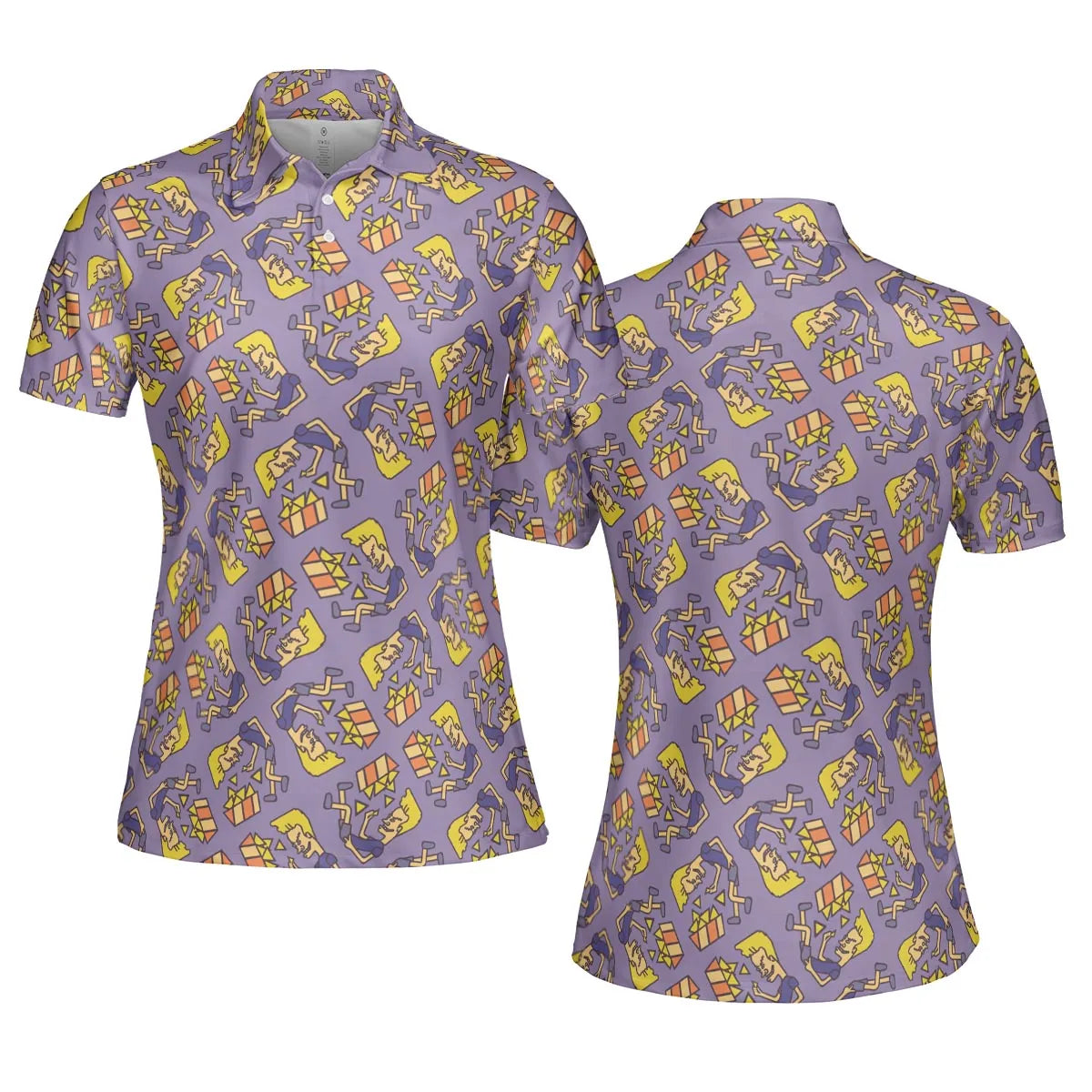 AOP Men/Women Polo Shirt - 4PZNV8BM